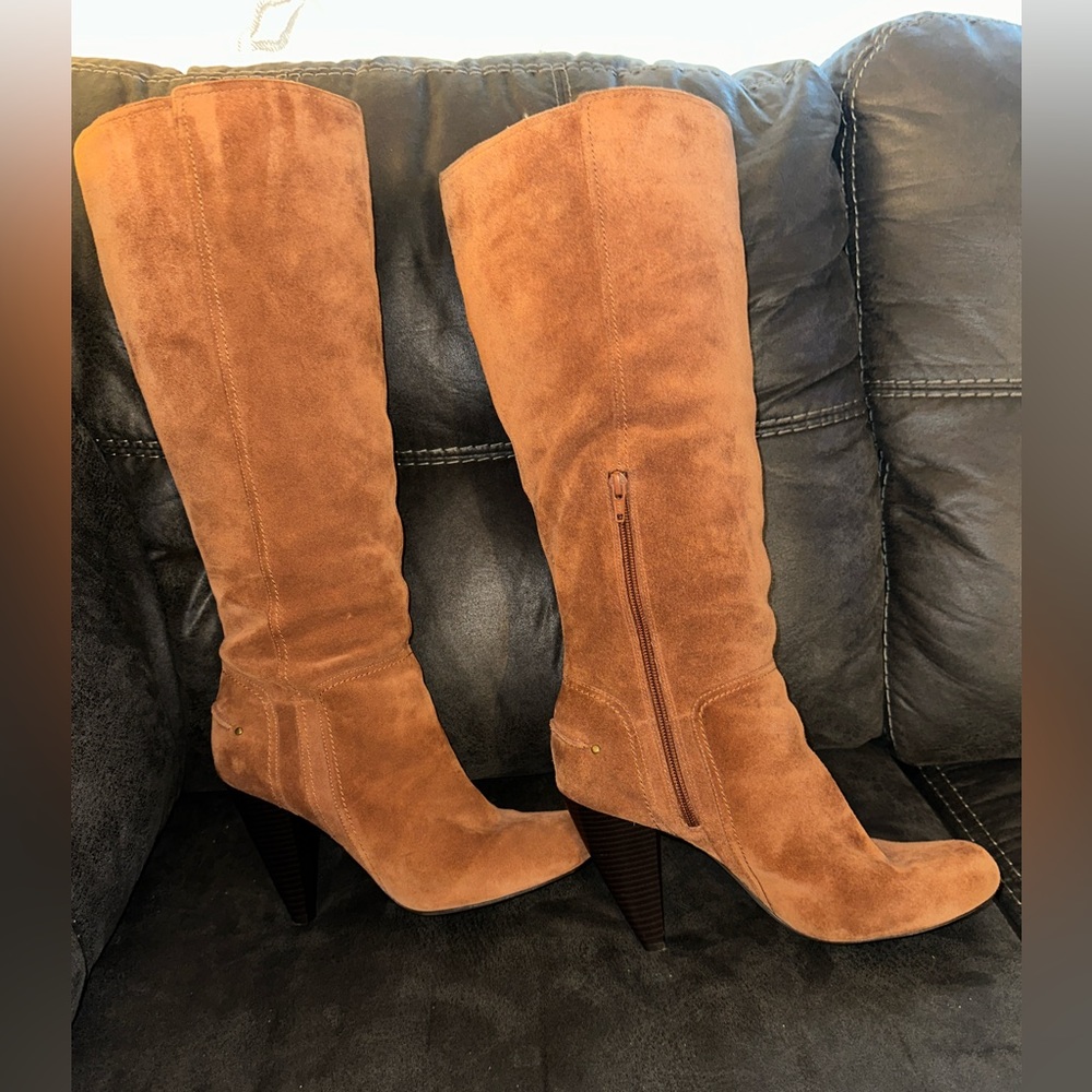 Jessica Simpson Virnica2 SuedeCognac - Picture 6 of 9